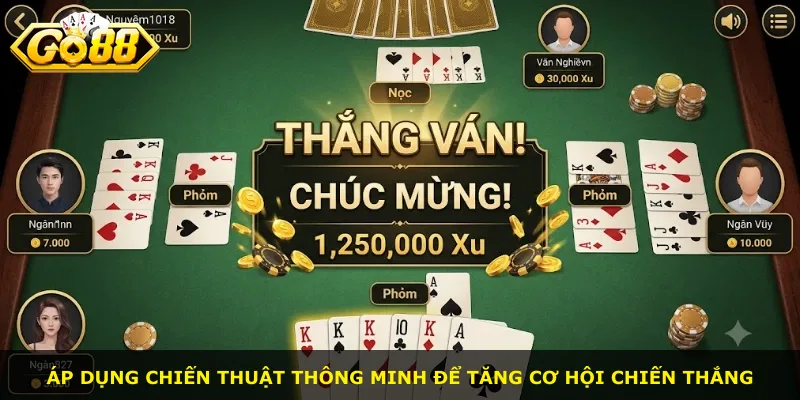 Áp dụng chiến thuật thông minh để tăng cơ hội chiến thắng