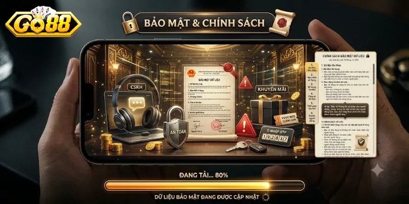 Bảo Mật GO88 An Toàn Tuyệt Đối, Yên Tâm Trải Nghiệm Mọi Dịch Vụ