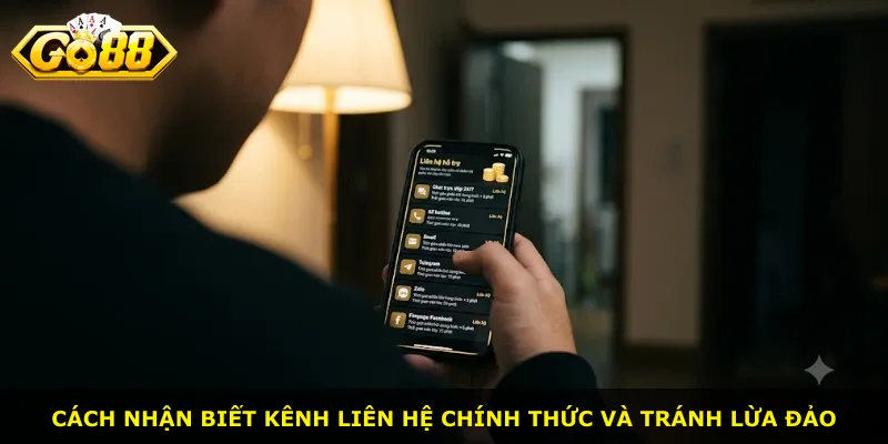 Cách nhận biết kênh liên hệ chính thức và tránh lừa đảo