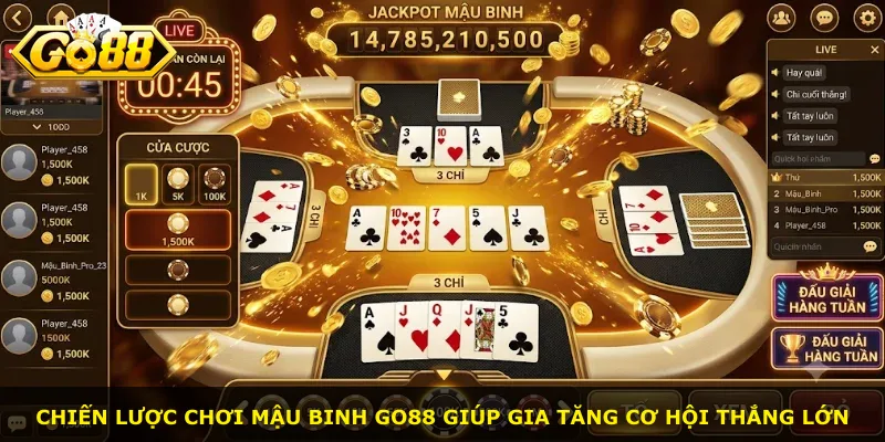 Chiến lược chơi Mậu binh GO88 giúp gia tăng cơ hội thắng lớn