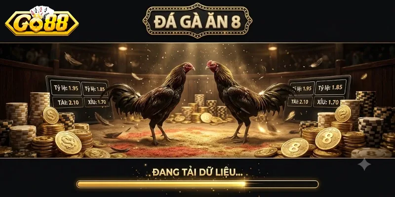 Đá Gà Ăn 8 Go88 Trải Nghiệm Cược Hấp Dẫn, Thưởng Lớn Mỗi Ngày