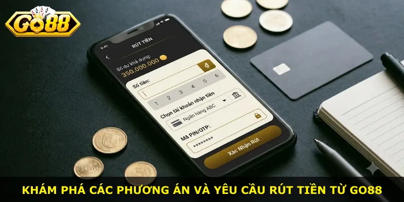 Khám phá các phương án và yêu cầu rút tiền từ Go88