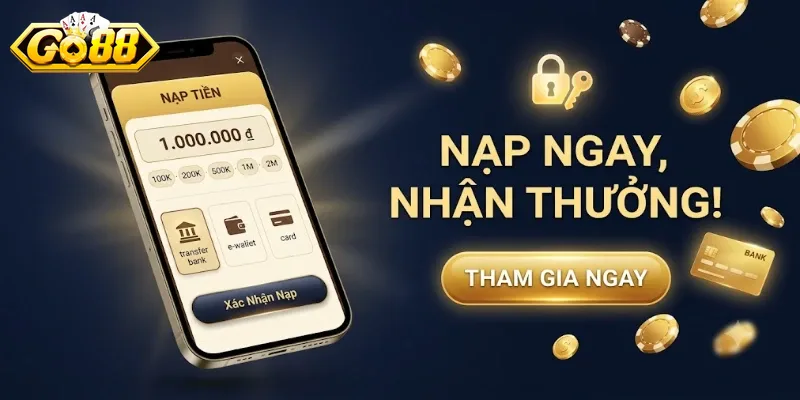 Nạp Tiền Go88 Nhanh Chóng, An Toàn Và Hỗ Trợ Chi Tiết Từng Bước