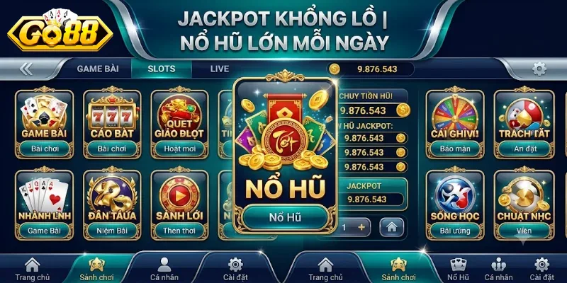 Nổ Hũ Go88 – Săn Thưởng Cực Đã, Quay Hũ Đổi Quà Hấp Dẫn Mỗi Ngày