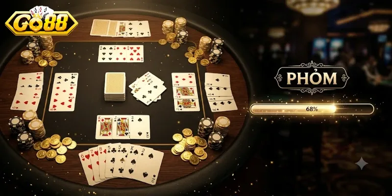 Phỏm Go88 Chơi Cực Đã, Thử Ngay Để Nhận Thưởng Hấp Dẫn Mỗi Ngày