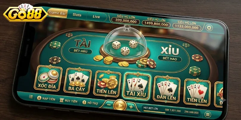 Tài Xỉu 3D GO88 Trải Nghiệm Cực Đã, Thưởng Lớn Mỗi Ngày