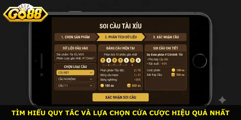 Tìm hiểu quy tắc và lựa chọn cửa cược hiệu quả nhất